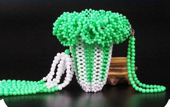 每星期結(jié)算一次加工費(fèi)，在家做珠繡串珠外發(fā)手工活真好(圖1)