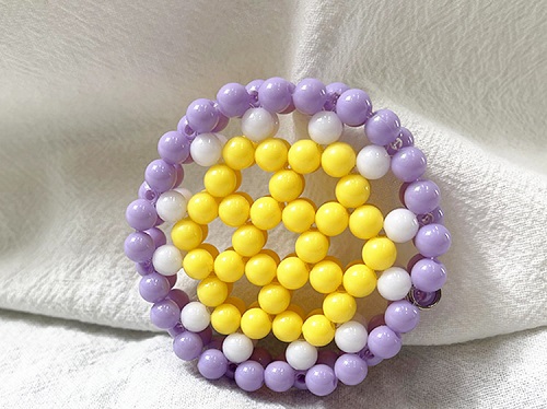 老年人都能輕松做好彩珠繡外發(fā)手工活,更別說其他群體了(圖1)