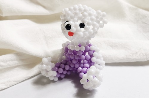 周末閑著，在家做穿珠繡手工活加工過(guò)得充實(shí)快樂(lè)、充滿成就(圖1)