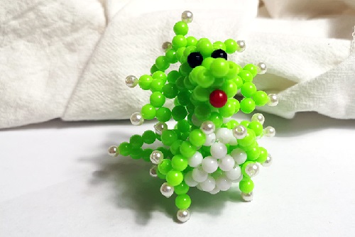 長(zhǎng)期供料到家、按時(shí)回收產(chǎn)品，在家做珠繡外放手工活輕松賺錢(圖1)