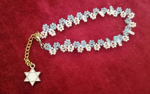 5月29日，外發(fā)加工接單平臺(tái)，靈活就業(yè)手工飾品廠(chǎng)項(xiàng)目，月底了，手工之家手工好，才有更好的合作和收入，圖為勵(lì)志珠珠繡串珠手工產(chǎn)品剪影