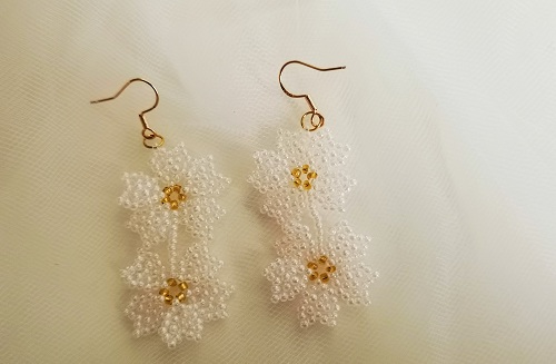 2月5日，手工活外發(fā)是真的嗎，開飾品加工廠，靈活就業(yè)做手工掙錢，產品和服務為手工之家?guī)砹己冒l(fā)展，圖為串珠米珠繡手工產品剪影