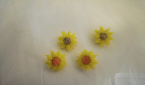 2月16日，在家可以做的兼職工作，在家做手工掙錢，能開飾品加工廠，在手工之家，為什么會有好收入，圖為串珠米珠繡純手工產(chǎn)品剪影