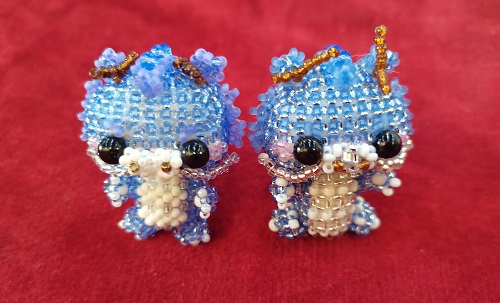 5月11日，手工活兼職招聘信息，在家做串珠手工項目掙錢，開串珠加工廠，手工之家堅持做好產(chǎn)品銷售，圖為串珠米珠繡純手工產(chǎn)品剪影