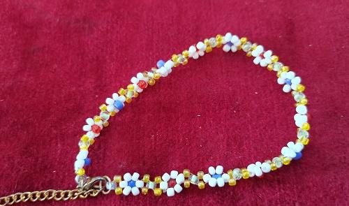 11月24日，在家做的手工活正規(guī)平臺，拿回家做的手工創(chuàng)業(yè)項目，微創(chuàng)業(yè)做手工傳承官，手工之家有更多機遇，更多選擇，圖為串珠米珠繡純手工產(chǎn)品剪影