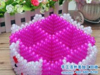 立體串珠手工活技能簡(jiǎn)單，適合大家在家做，手工之家長(zhǎng)期穩(wěn)定