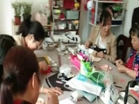 非遺珠繡手工活項目進鄉(xiāng)村，農村婦女農閑變農忙