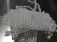 9月16日，帶回家做的手工活，在家做手工活掙錢，手工之家的成績是大家一起用付出換來的收獲，圖為勵志珠珠繡串珠手工產(chǎn)品剪影