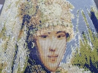 私人手工定制彩珠繡，獨一無二的珠繡訂制婚紗照