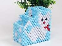 1月10日，想接正規(guī)廠家的手工項目，在家手工掙錢，手工之家手工項目的加工和銷售，都是為了大家多掙錢，圖為勵志珠珠繡串珠手工產(chǎn)品剪影