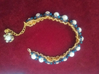 6月16日，手工活兼職是真的嗎，拿回家做的手工項目，可以開飾品加工廠的純手工，手工之家加工銷售合作都有保障，圖為勵志珠珠繡串珠手工產(chǎn)品剪影