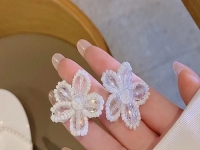 7月23日，手工活兼職招聘信息，開飾品加工廠，在家做手工副業(yè)靈活就業(yè)，在手工之家，這一方面沒有竅門，好好干才有好收獲，圖為串珠米珠繡手工產(chǎn)品剪影