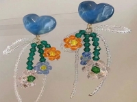 7月25日，兼職手工活外發(fā)加工在家可做，開飾品加工廠，靈活就業(yè)創(chuàng)業(yè)項目，選對手工廠家，主要看這幾點，圖為串珠米珠繡手工產(chǎn)品剪影