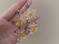 8月14日，手工活接單平臺(tái)，居家靈活就業(yè)好副業(yè)，開(kāi)飾品加工廠，在手工之家，每一個(gè)合作者都是大家庭的一份子，圖為飾品類(lèi)串珠純手工產(chǎn)品剪影