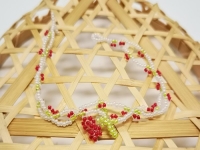 12月19日，兼職手工活可以帶回家做，靈活就業(yè)小成本創(chuàng)業(yè)做手工傳承官，與手工之家合作，這里的純手工大家都能做，圖為串珠米珠繡純手工產(chǎn)品剪影