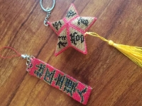 1月5日，在家就能賺錢的工作，拿回家做的手工活，小成本創(chuàng)業(yè)做手工傳承官，手工之家的純手工在農(nóng)村做很合適，圖為串珠米珠繡純手工產(chǎn)品剪影