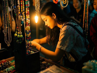 10萬補(bǔ)貼手工飾品擺攤，學(xué)會(huì)春節(jié)假期搞錢秘籍，8天收入超過半年