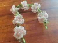 純手工產(chǎn)品串珠米珠繡展示，精美的手飾之手鏈