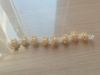 串珠珠繡純手工產(chǎn)品展示，精美的手飾之手鏈