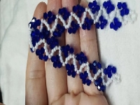 3月31日，拿回家做的手工正規(guī)廠家，小成本創(chuàng)業(yè)開手工加工廠，居家副業(yè)創(chuàng)業(yè)，在手工之家，合作方式多、掙錢渠道多，圖為串珠米珠繡純手工產(chǎn)品剪影