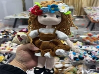 12月3日，外發(fā)手工領回家做，在家做手工副業(yè)創(chuàng)業(yè)，開手工加工廠、做手工工作室，在手工之家,要掙錢，可做的業(yè)務很多，圖為鉤織純手工產(chǎn)品剪影