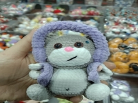 1月28日，純手工加工正規(guī)的廠家，帶回家做的手工，微創(chuàng)業(yè)開手工工作室，在手工之家，合作內(nèi)容多、掙錢的方式多，圖為鉤織純手工產(chǎn)品剪影