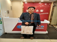 山東滕州狄先生來手工活之家總部考察項(xiàng)目，欲加盟代理賺大錢