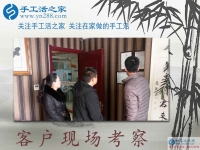 1月19日，手工活之家加工客戶考察剪影，賺錢的手工活，手工活在家賺錢，就是珠繡串珠手工活外發(fā)