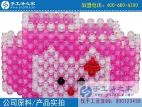 帶著更多的寶媽們掙錢！貴州凱里瞿女士做手工之家的珠繡手工活外發(fā)加工項(xiàng)目掙錢后