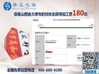妻子今年不出去打工，山西太原劉先生為她找到了可以在家做的手工活