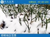 雪天串珠繡，足不出戶在家賺錢(qián)！邯鄲魏縣賈女士的手工活兼職記