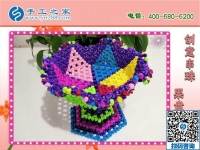 在家沒(méi)事做，不如做點(diǎn)手工活串珠賺錢(qián)又安全