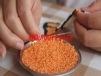 把手工活拿回家做，要掙錢，前期的針法要學(xué)好