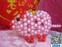 拿回家做的手工活，寶媽做立體串珠手工活，時尚環(huán)保，時間自由