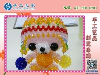 做手工活珠繡加工做上癮，錢賺得多，生活更美好