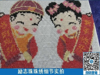 找手工活拿回家做，許多人選擇這份勵(lì)志珠珠繡加工手工活