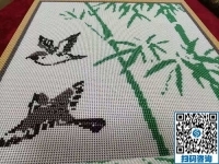 在家做非遺勵志珠珠繡手工活常年足不出戶把錢賺，真幸福！