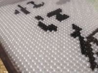 在家做非遺勵(lì)志珠珠繡手工活綠色環(huán)保，減少污染，保護(hù)地球