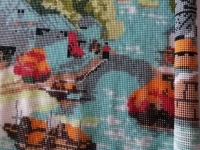 勤工儉學(xué)，許多大學(xué)生在宿舍做勵志珠珠繡外發(fā)加工手工活