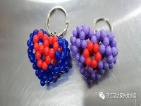 創(chuàng)意串珠手工活，栩栩如生，小掛件里串出大財富